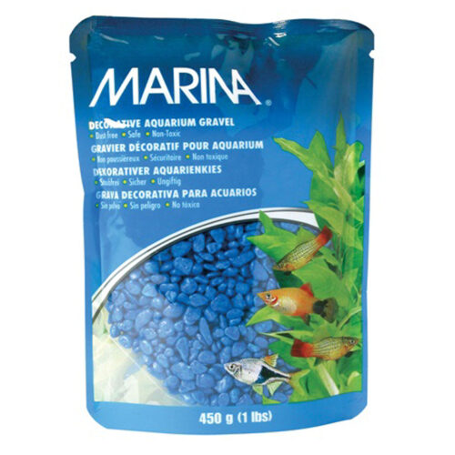 Marina aqua Gravel Azul 450 g.