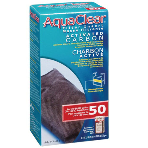 AquaClear 50 Repuesto Carbon Activado, 70 g