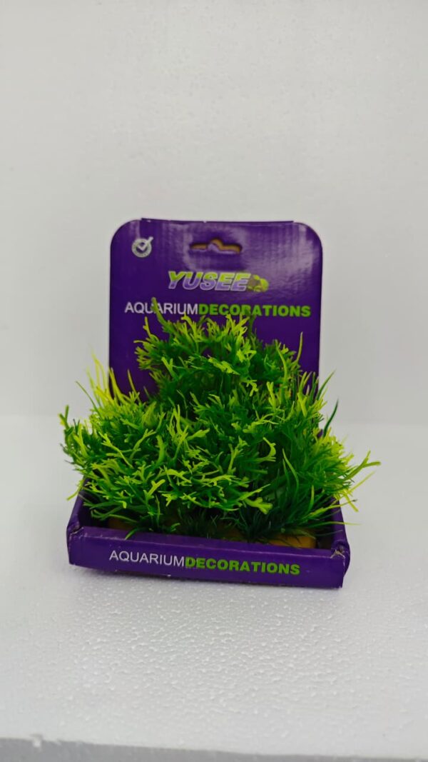 Planta plastica Helecho de sumatra 10 cm base frondosa