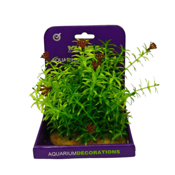 Planta plastica Rotala 17 cm base frondosa