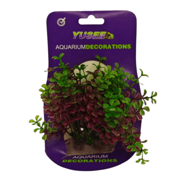 Planta plastica Lobelia 10 cm frondosa base ancha