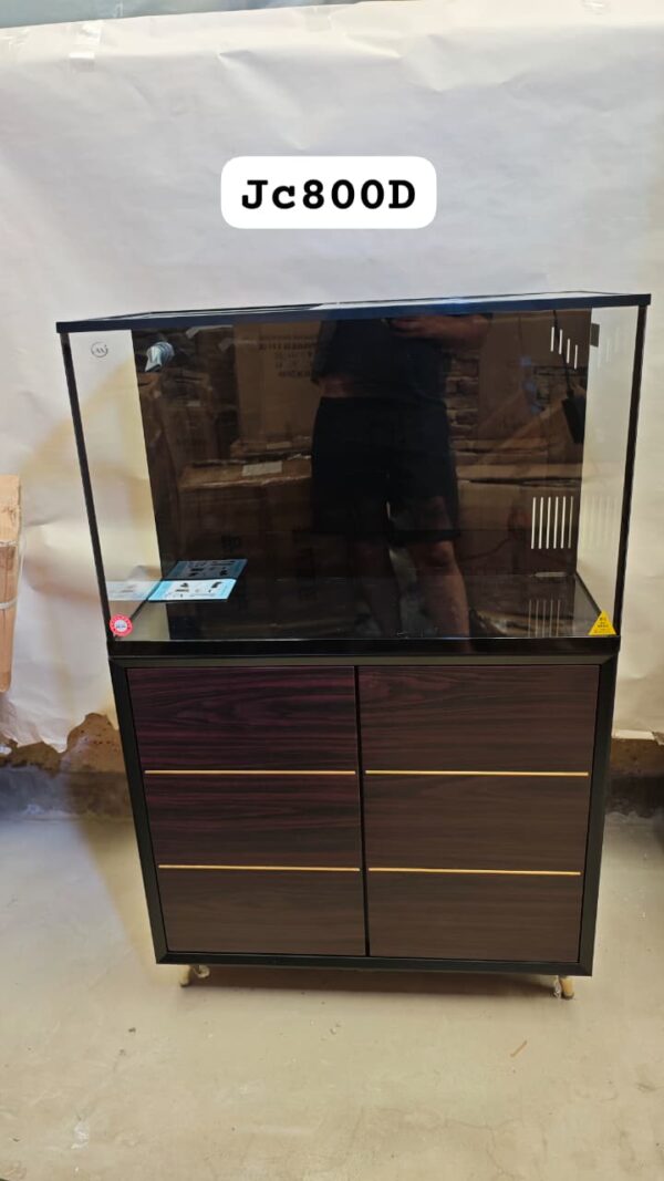 Mueble completo de 59*75*40, con 2 puerta 2 estante  mas pecera 80*50*40  Sump Trasero altura total 1.25 mts