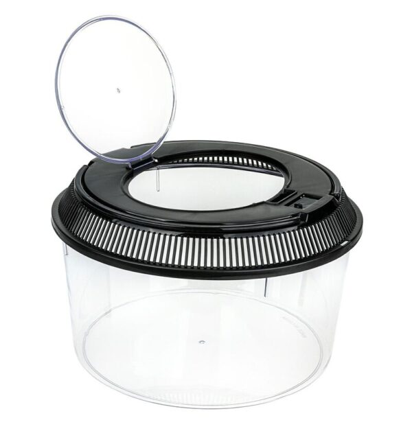 Faunario circular (Alimentador superior, Peces, tortugas, aracnidos, y reptiles) (32 circunferencia por 20 de alto)