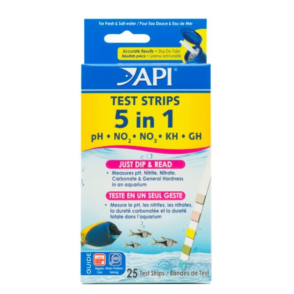 Tiras de medicion agua dulce 5+1