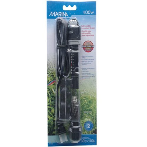 Marina Calentador Sumergible, 100W, 22 cm, 100 Litros