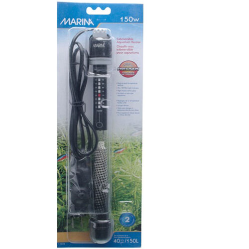 Marina Calentador Sumergible, 150W, 27 cm, 150 Litros