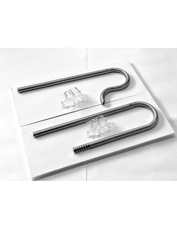 Entrada y salida botellon, acero inoxidable(botellon Grande)